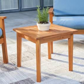 Gloucester Contemporary Patio Wood Side Table - Vifah V1921