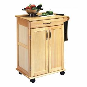 Natural Wooden Kitchen Cart - Homestyles Furniture 5040-95
