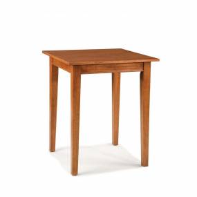 Arts and Crafts Bistro Table Cottage Oak Finish - Homestyles Furniture 5180-35