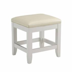 Naples White Vanity Bench - Homestyles Furniture 5530-28