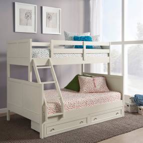 Naples Twin Over Full Bunk bed with Storage Drawers - Homestyles Furniture 5530-55D