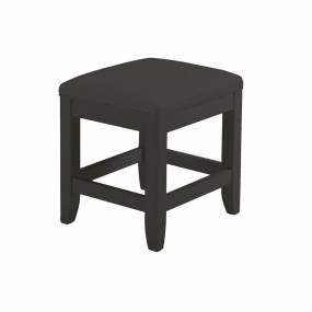 Bedford Black Vanity Bench - Homestyles Furniture 5531-28