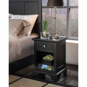Bedford Black Night Stand - Homestyles Furniture 5531-42