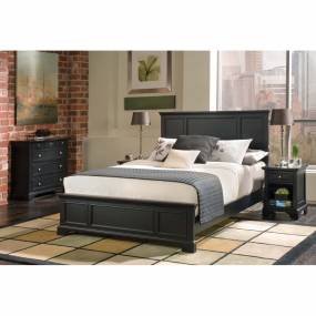Bedford Black Queen Bed, Night Stand, and Chest - Homestyles Furniture 5531-5014