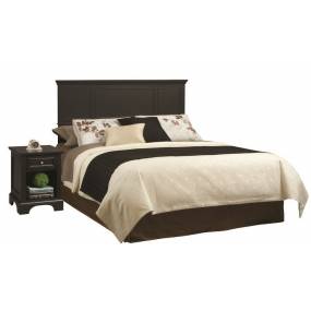 Bedford Black King Headboard and Night Stand - Homestyles Furniture 5531-6011