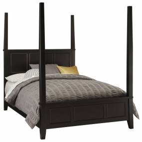Bedford Black King Poster Bed - Homestyles Furniture 5531-620
