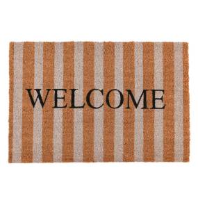 Striped 2 x 3 Welcome Doormat  2 x 3 –Kosas Home 3013221