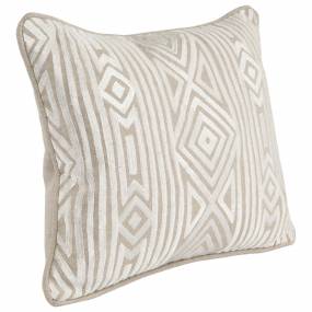 Adrie 12" x 16" Throw Pillow in Ivory - Kosas Home V220030