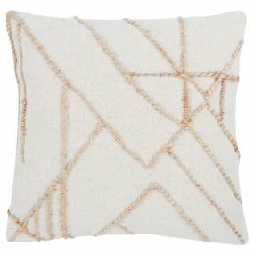 Adil 22'' Throw Pillow in Ivory - Kosas Home V240058