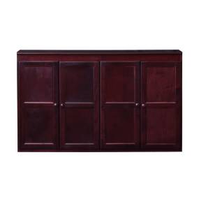  Wood 60 inch Storage Console TV Stand/Dining Buffet, Cherry Finish - Concepts in Wood KT6036-C