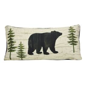Donna Sharp Painted Bear UCC "Bear" Decorative Pillow – American Heritage Textiles 60012
