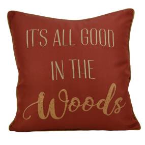 Sunset Cottage Woods Decorative Pillow – American Heritage Textiles 60132