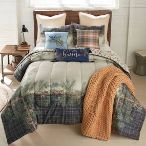 Donna Sharp Pine Boughs 3-Piece King Comforter Set – American Heritage Textiles 60189