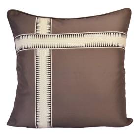 Natures Collage Brown Decorative PIllow – American Heritage Textiles 60331