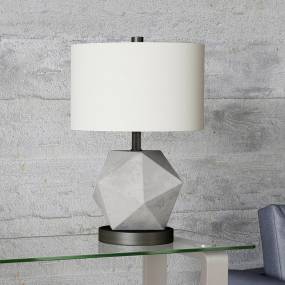 Kore table lamp in concrete - Hudson & Canal TL0003