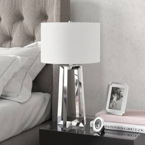 Helena table lamp in nickel - Hudson & Canal TL0115