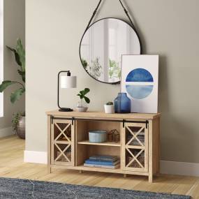 Clementine White Oak TV Stand - Hudson & Canal TV0404