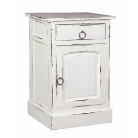 Sunset Trading Cottage Whitewashed Nightstand - Sunset Trading CC-CHE551LD-WW
