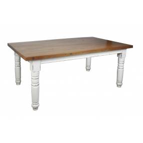 Sunset Trading Cottage Whitewashed Dining Table - Sunset Trading CC-TAB1139SO4TLD-WWSV