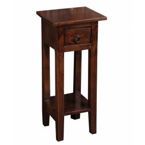 Sunset Trading Cottage Narrow Side Table In Java - Sunset Trading CC-TAB1792S-OJ