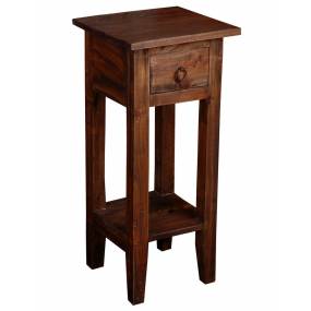 Sunset Trading Cottage Narrow Side Table In Raftwood - Sunset Trading CC-TAB1792S-RW