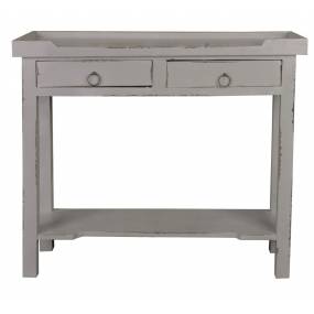 Sunset Trading Cottage Console Table In Antique Gray - Sunset Trading CC-TAB2284LD-AG