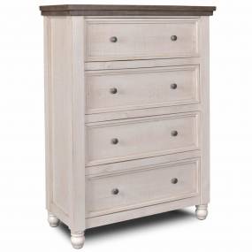Rustic French Bedroom Chest  - Sunset trading HH-4750-330