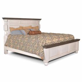 Rustic French King Panel Bed  - Sunset trading HH-4750-KB