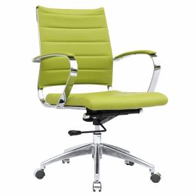 Fine Mod Imports Sopada Conference Office Chair Mid Back In Green - FMI10077-GREEN