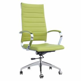 Fine Mod Imports Sopada Conference Office Chair High Back In Green - FMI10078-GREEN