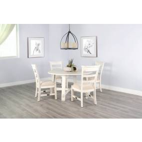 Marina White Sand 54"R Table (TABLE ONLY) - Sunny Designs 1171WS