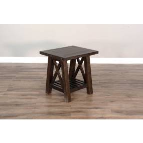 Vivian Raisin End Table - Sunny Designs 3156RN-E