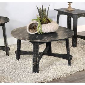 Marina Black Sand Coffee Table - Sunny Designs 3172BS-C