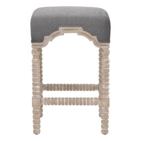 Rue Counter Stool in Earl Gray, Natural Gray Ash - Essentials For Living 6414-CSUP.NG/EGRY