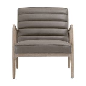 Tahoe Club Chair in Ore Gray Synthetic, Natural Gray Oak - Essentials For Living 6658.OGRY/NG