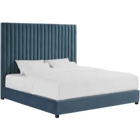 Arabelle Sea Blue Bed in Queen - TOV-B94