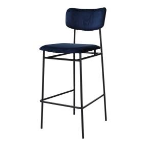 SAILOR BARSTOOL BLUE - Moe's Home Collection EQ-1014-26