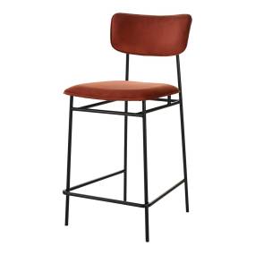 SAILOR COUNTER STOOL AMBER - Moe's Home Collection EQ-1015-06