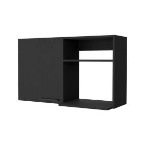 Oklahoma 2 Wall Cabinet, 2 Door Stackable Wall Mounted Storage Cabinet with 2 Side Shelf - FM Furniture FM8984MLW