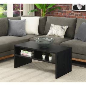 Northfield Admiral Deluxe Coffee Table with Shelves - Convenience Concept 111287BL