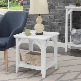 Winston End Table with Shelf - Convenience Concepts 121245W