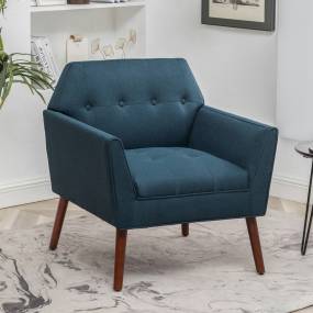 Take a Seat Andy Mid Century Modern Accent Lounge Armchair - Convenience Concepts 310941FDBE