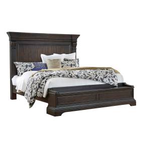 Caldwell Queen Panel Bed - Home Meridian P012-BR-K2