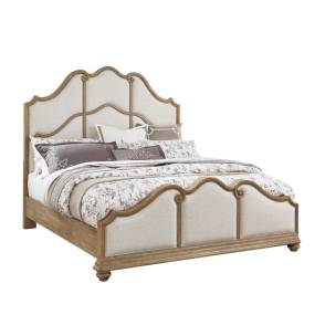 Weston Hills Queen Upholstered Bed - Home Meridian P293-BR-K1