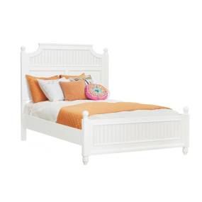 Savannah Full Poster Bed - White Finish – Home Meridian S920-YBR-K2