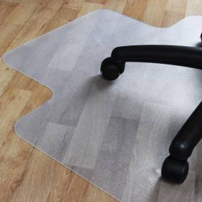 Advantagemat Vinyl Lipped Chair Mat for Hard Floor - 48" x 60" - Floortex FR1215020LV