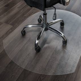 Ultimat Polycarbonate Contoured Chair Mat for Hard Floor - 39 x 49" - Floortex FR129919SR