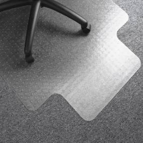 Computex Anti-Static Vinyl Lipped Chair Mat for Carpets up to 3/8" - 45" x 53" - Floortex FR31341526LV