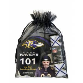 Baltimore Ravens 101 Book with Rally Paper - BALTIMORE RAVENS GIFT SET