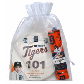 Detroit Tigers 101 Book with Rally Paper - DETROIT TIGERS GIFT SET